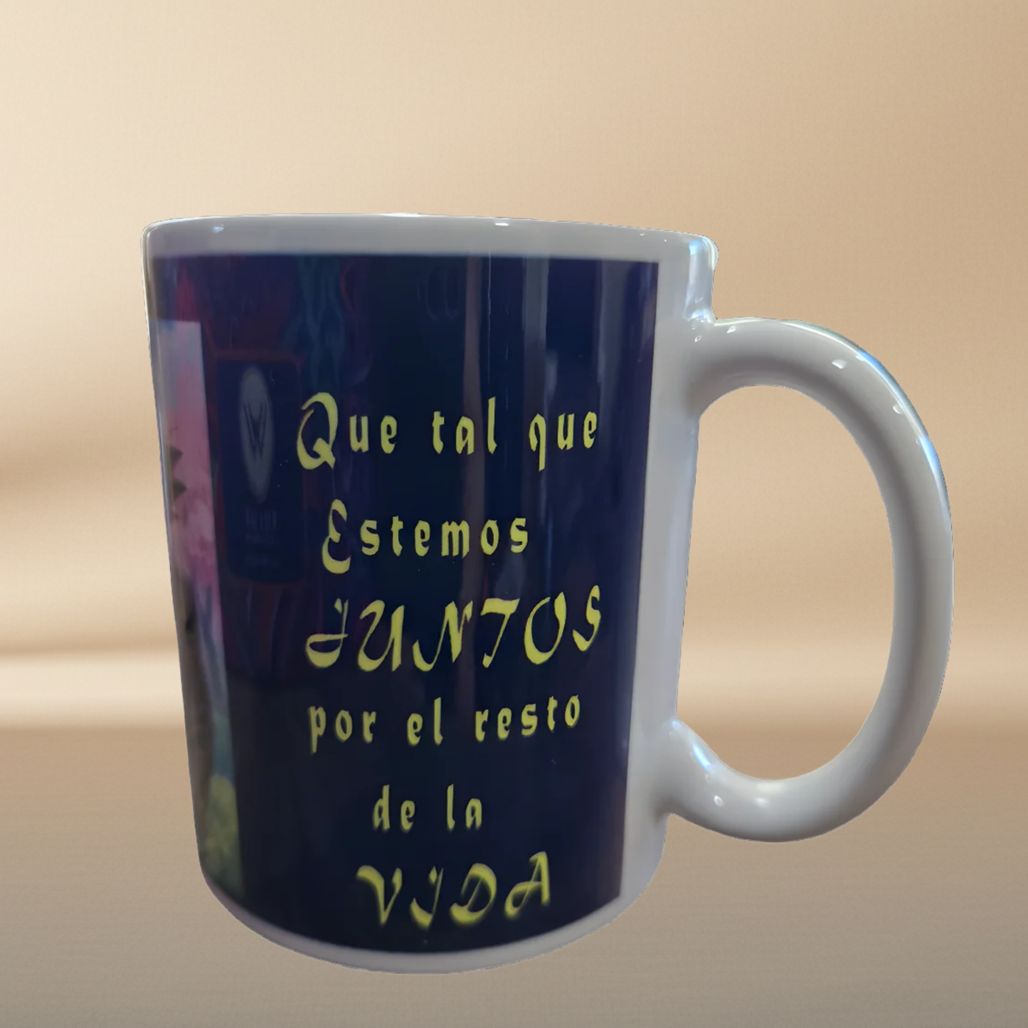 Romantic Coffee Mug - "Let's Stamp Together Forever" 11oz High Resolution