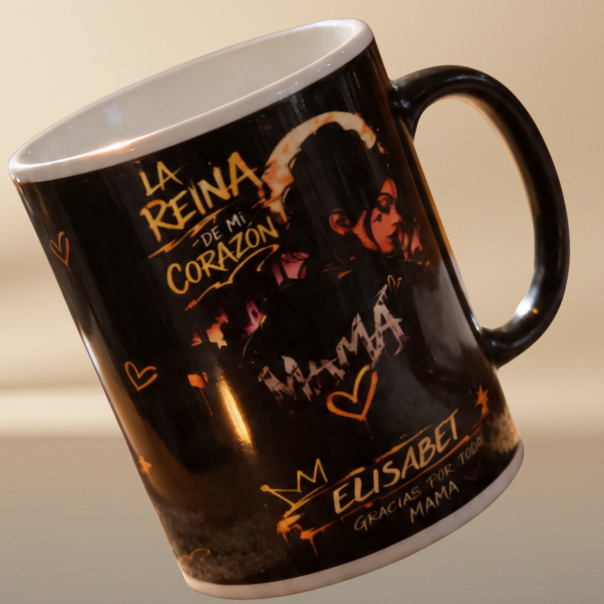 "Queen of My Heart" Personalized Mom Mug – Mother's Day Edition | 11 oz