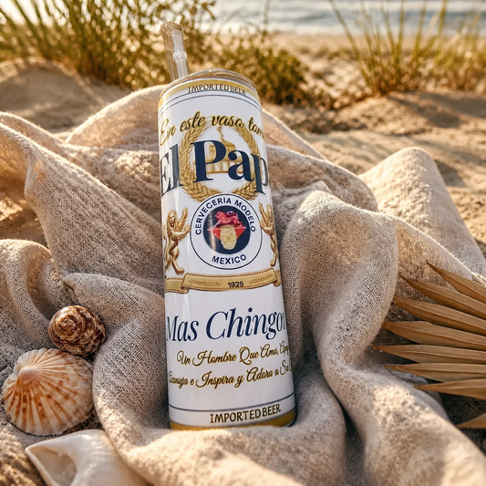 En Este Vaso Toma El Papa Mas Chingon 20oz Tumbler | Father's Day Limited Edition