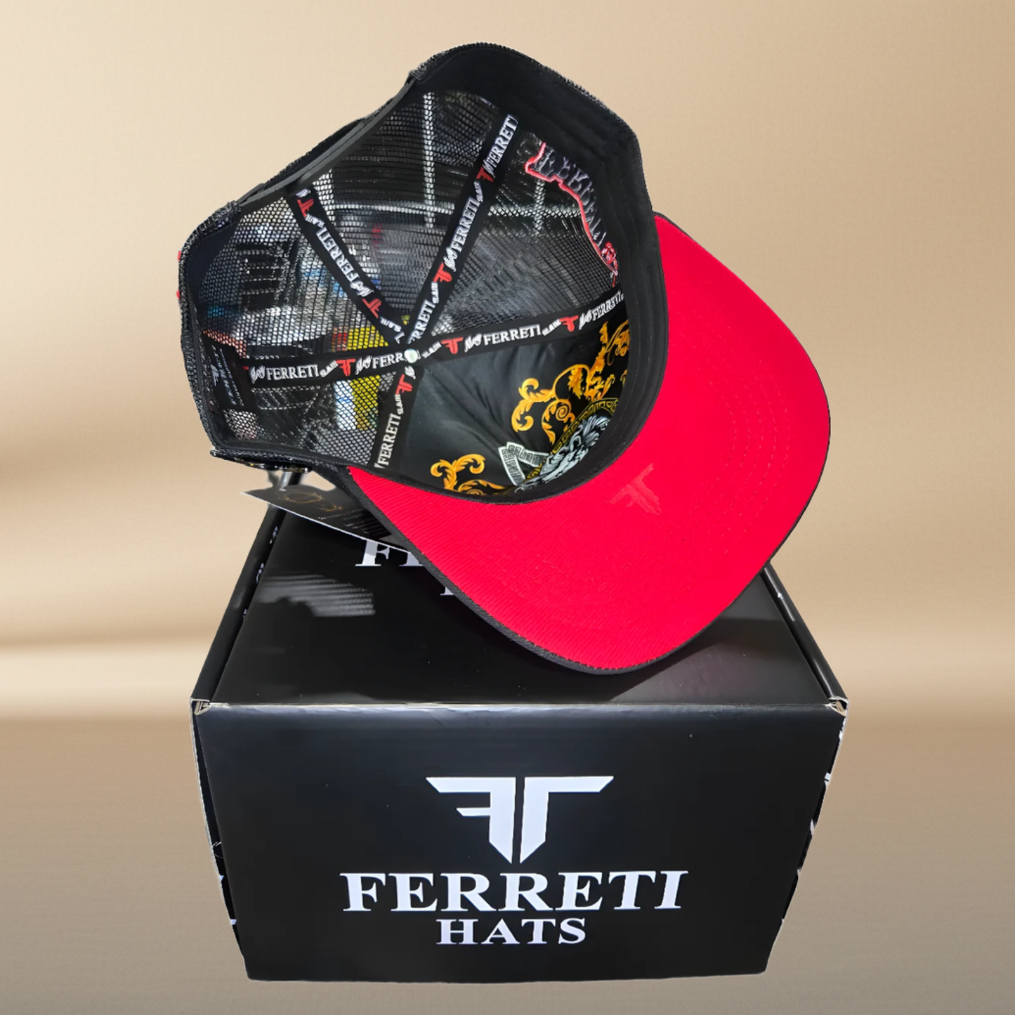 Original "Black Panther" cap from Ferreti Hats.