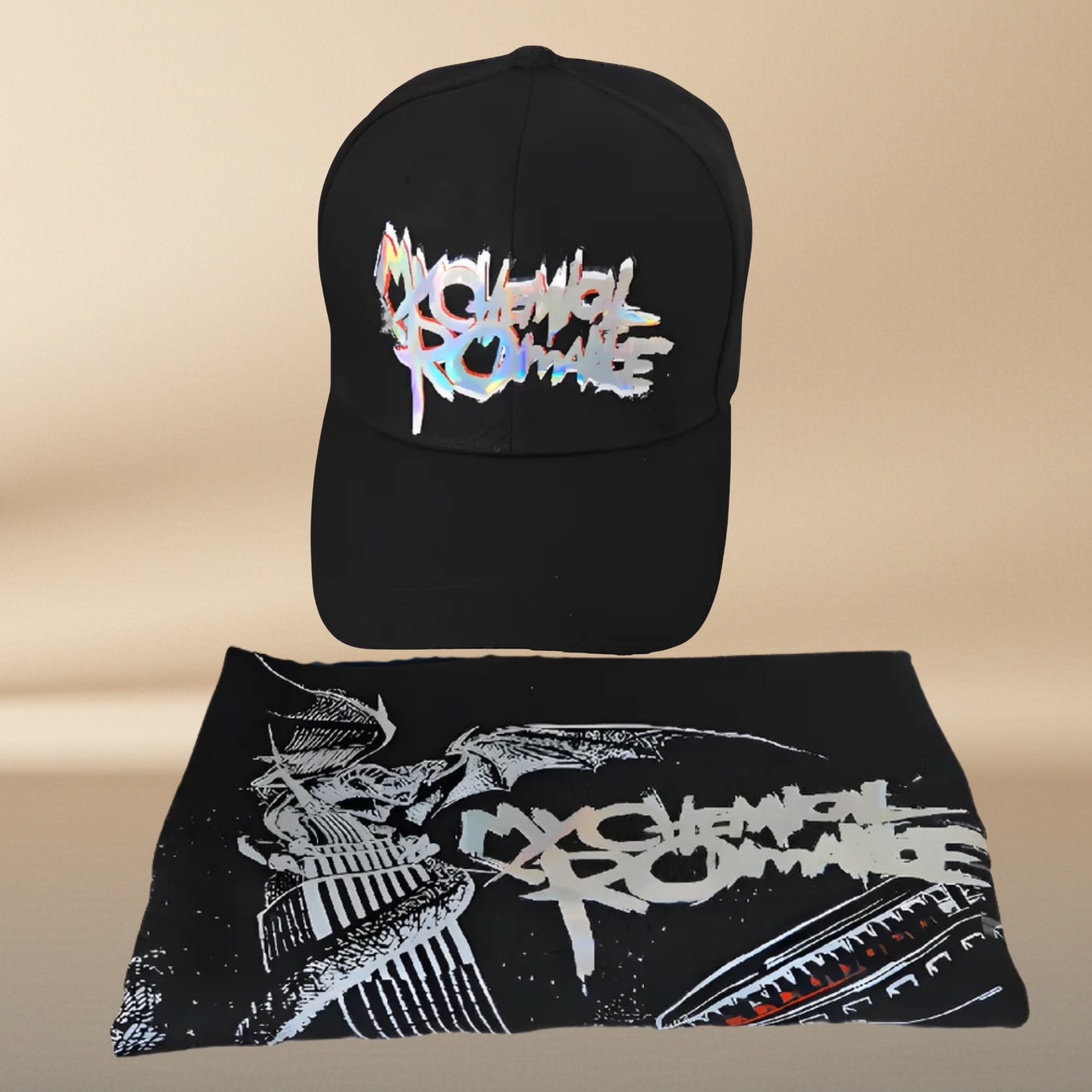 My Chemical Romance T-Shirt & Cap Bundle - Black Edition