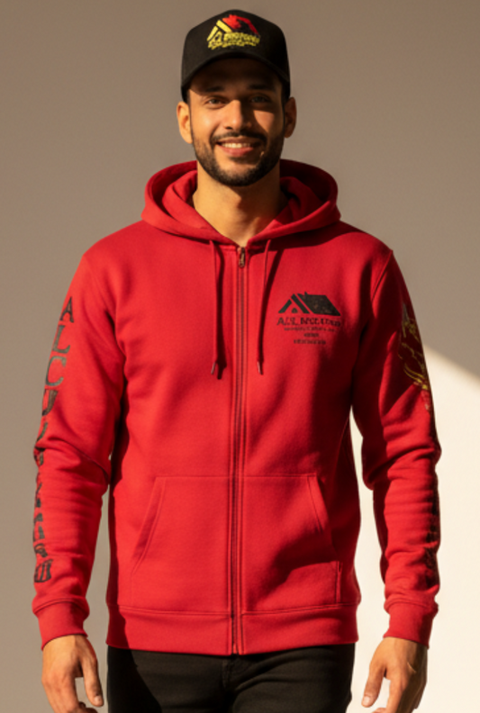 Uniformes Personalizados para Construcción y Roofing - Sudaderas y Gorras