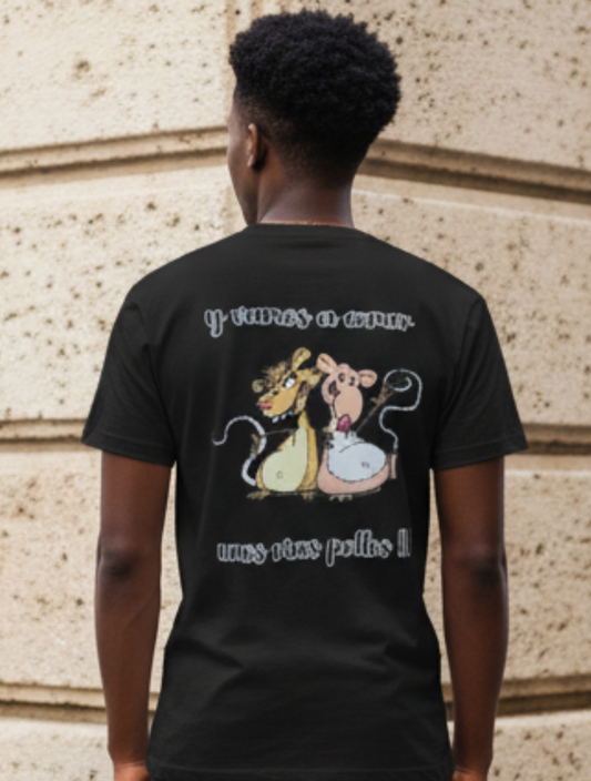 T-Shirt & 20oz Tumbler Set - Tlacuache & Cuache Movie Characters