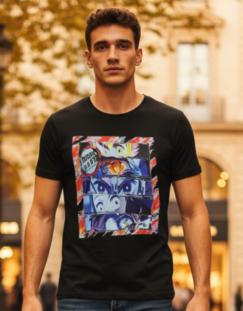 Demon Slayer Double Print Premium T-Shirt
