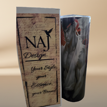 Street Fighter 20oz Tumbler - High Resolution Premium Design