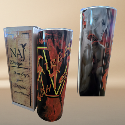 Street Fighter 20oz Tumbler - High Resolution Premium Design