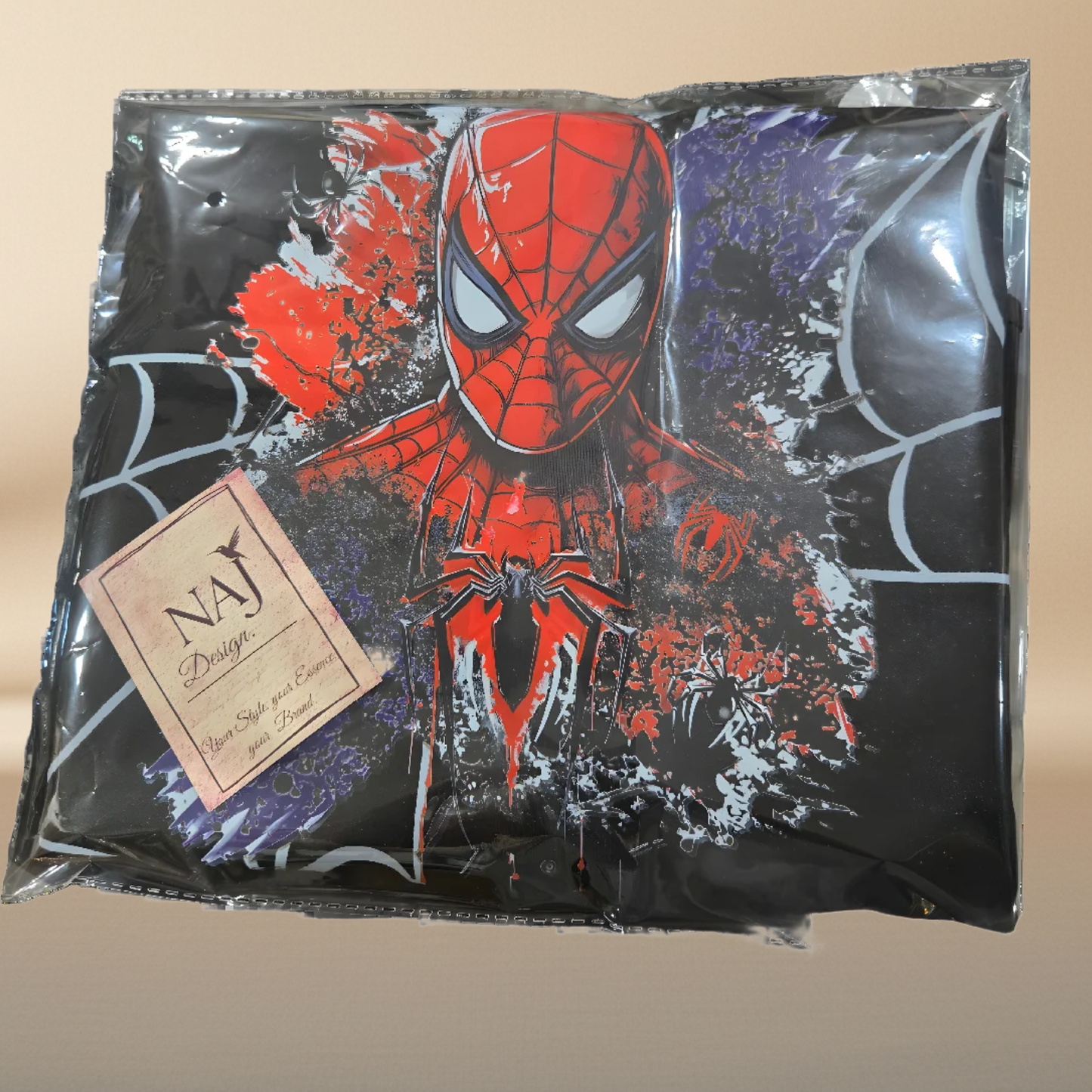 Spider-Man High-Resolution Athletic T-Shirt - Premium Polyester