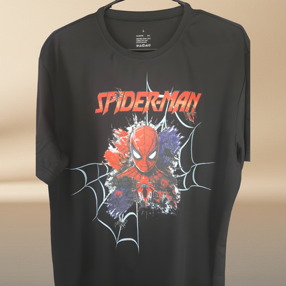 Spider-Man High-Resolution Athletic T-Shirt - Premium Polyester