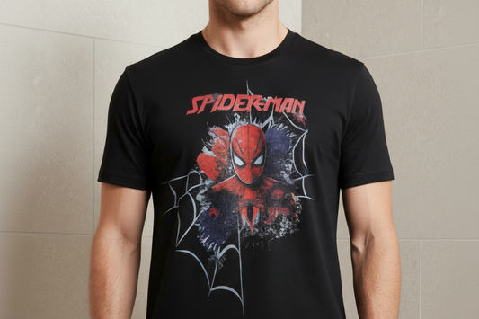 Spider-Man High-Resolution Athletic T-Shirt - Premium Polyester