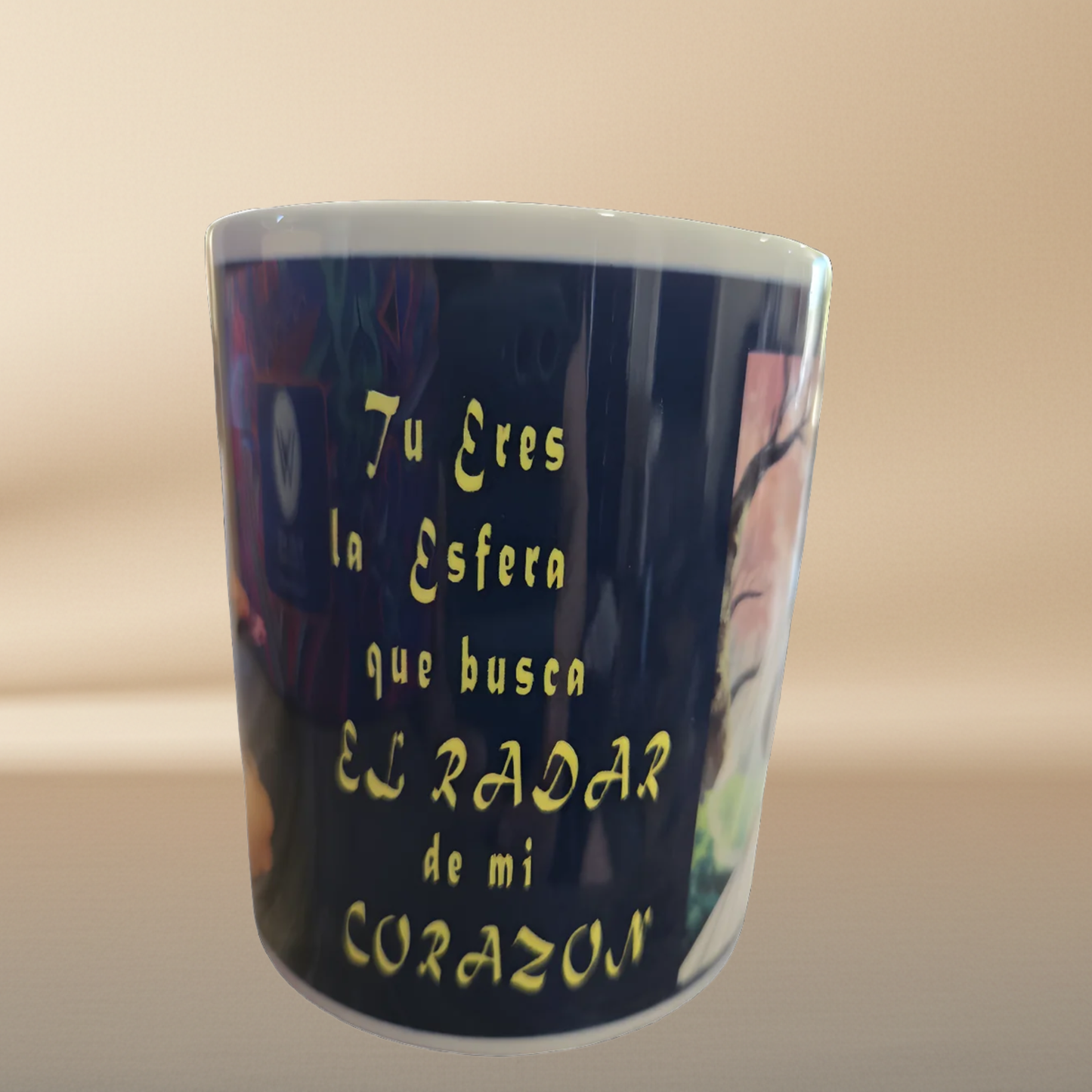 Romantic Coffee Mug - "Let's Stamp Together Forever" 11oz High Resolution