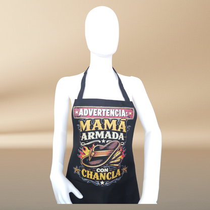 Limited Edition Chancla Apron — Funny Mother's Day Gift