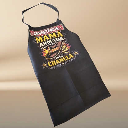 Limited Edition Chancla Apron — Funny Mother's Day Gift