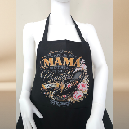 Limited Edition Floral Chancla Apron — Mother's Day Gift