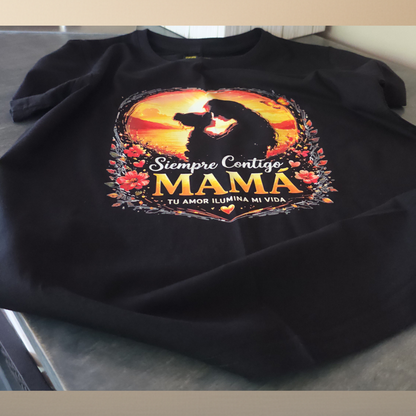 "Always With You, Mom" T-Shirt – Mother's Day Edition | Halftone Print
