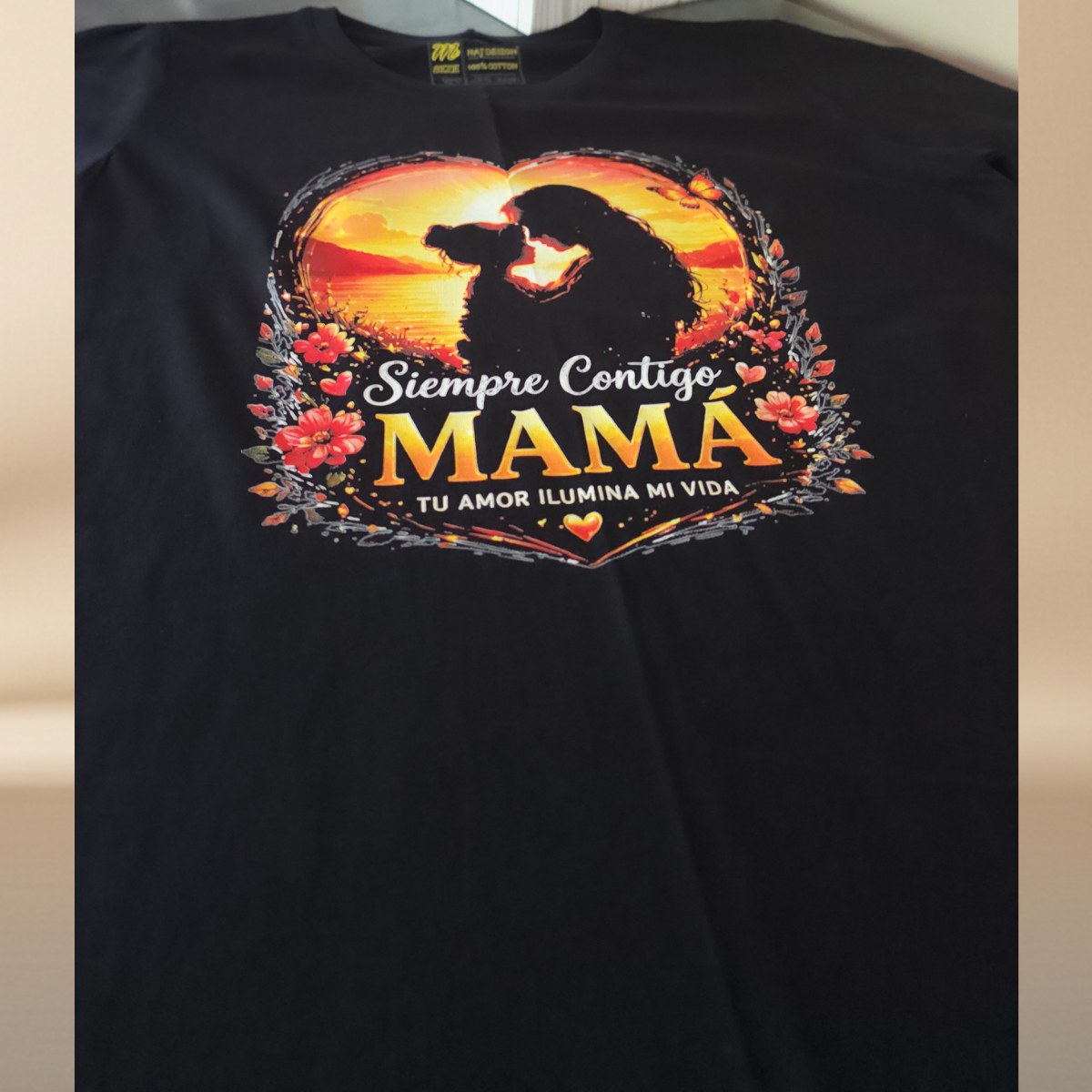 "Always With You, Mom" T-Shirt – Mother's Day Edition | Halftone Print