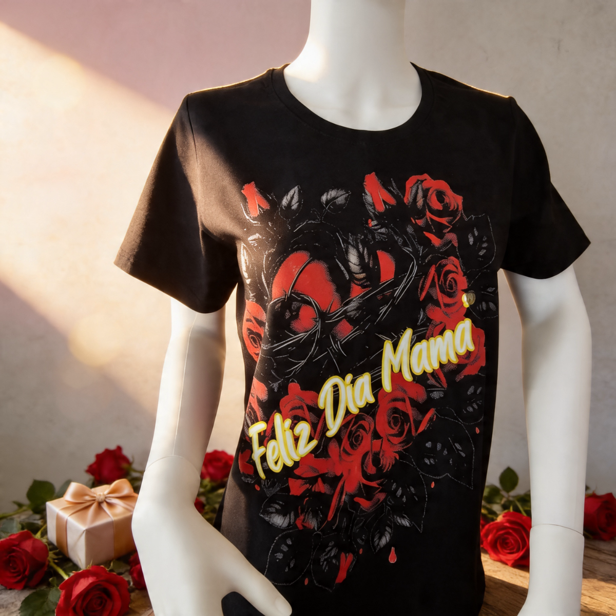 "Happy Mother's Day, Mom!" T-Shirt – Mother's Day Edition | Halftone Print