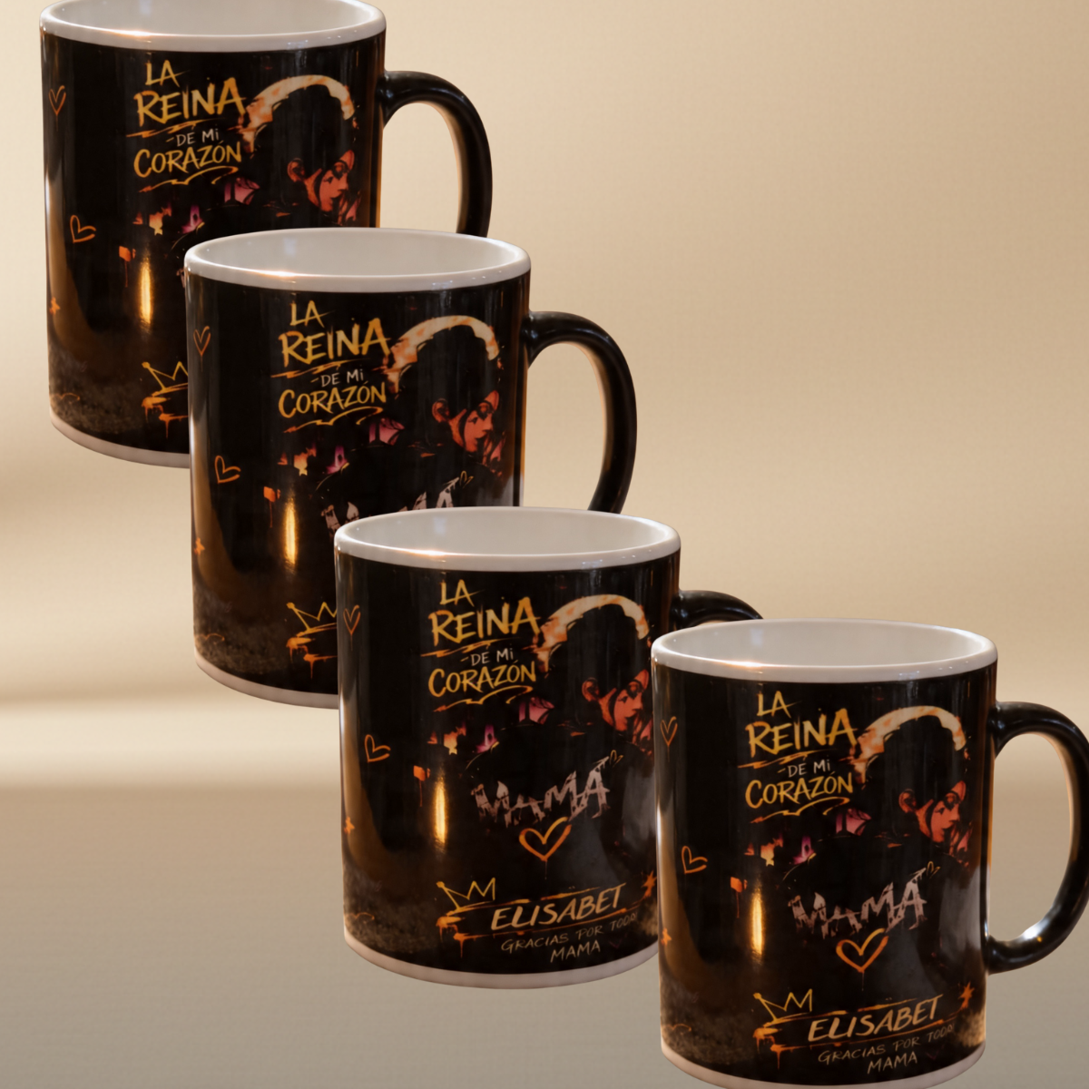 "Queen of My Heart" Personalized Mom Mug – Mother's Day Edition | 11 oz
