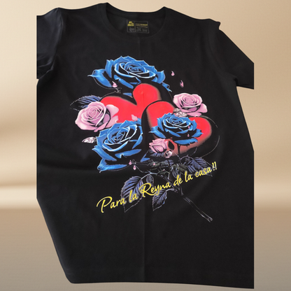 "Queen of the House" T-Shirt – Mother's Day Edition | Halftone Print
