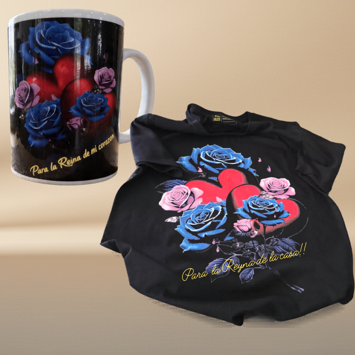 "Queen of the House" T-Shirt – Mother's Day Edition | Halftone Print