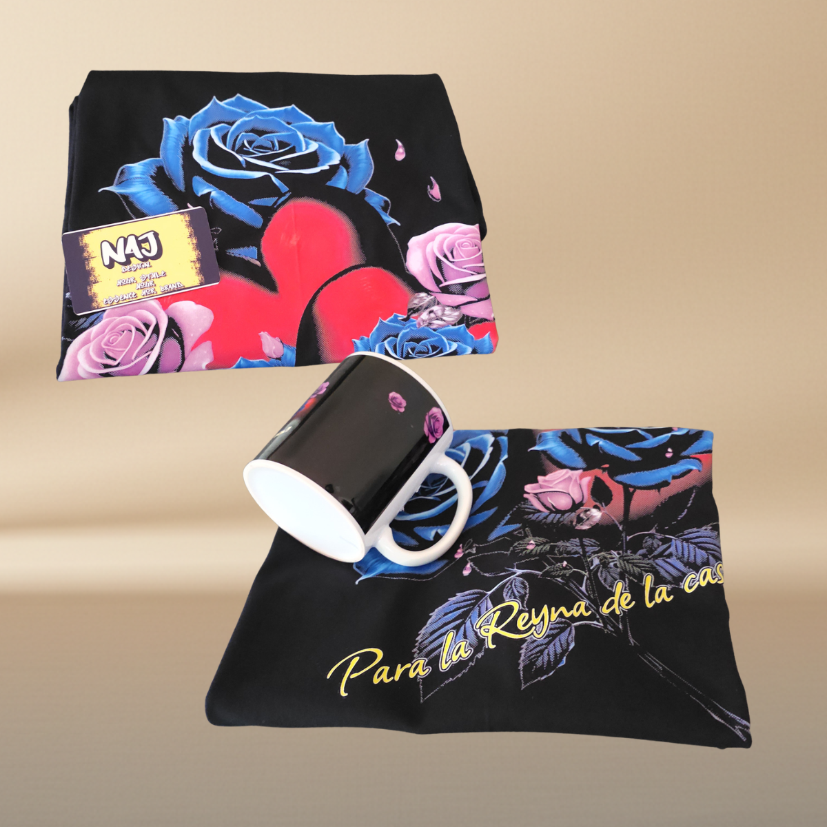"Queen of the House" T-Shirt – Mother's Day Edition | Halftone Print