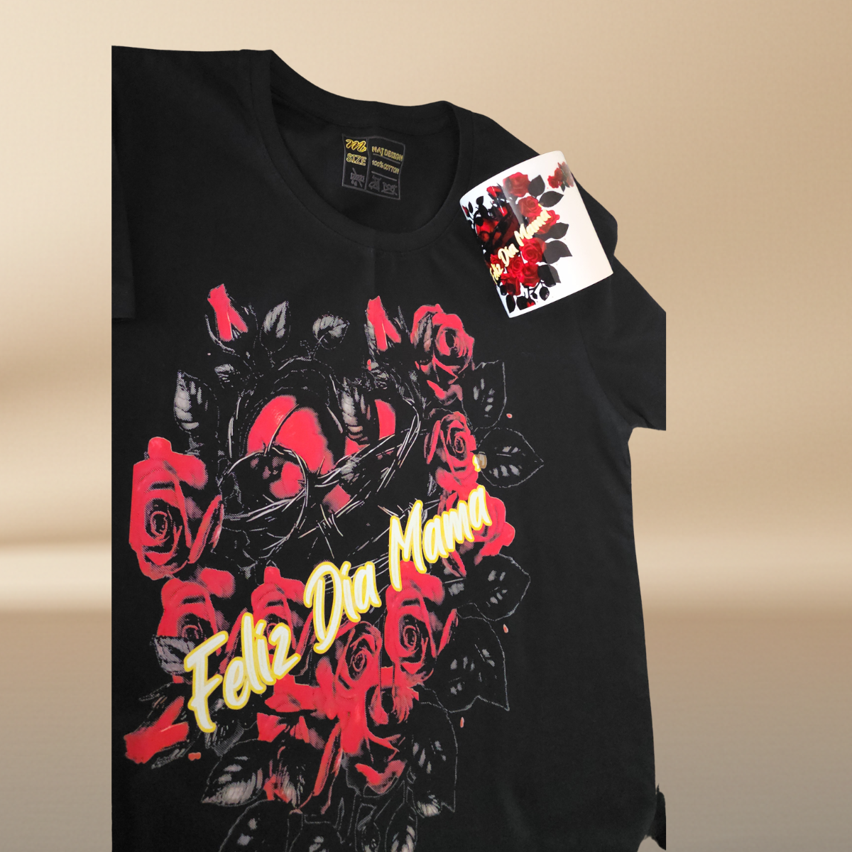 "Happy Mother's Day, Mom!" T-Shirt – Mother's Day Edition | Halftone Print