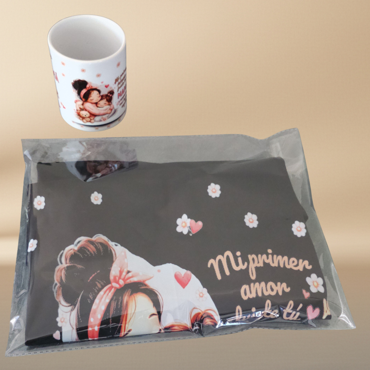 "My First Love, My Safe Place" T-Shirt – Mother's Day Edition | Halftone Print