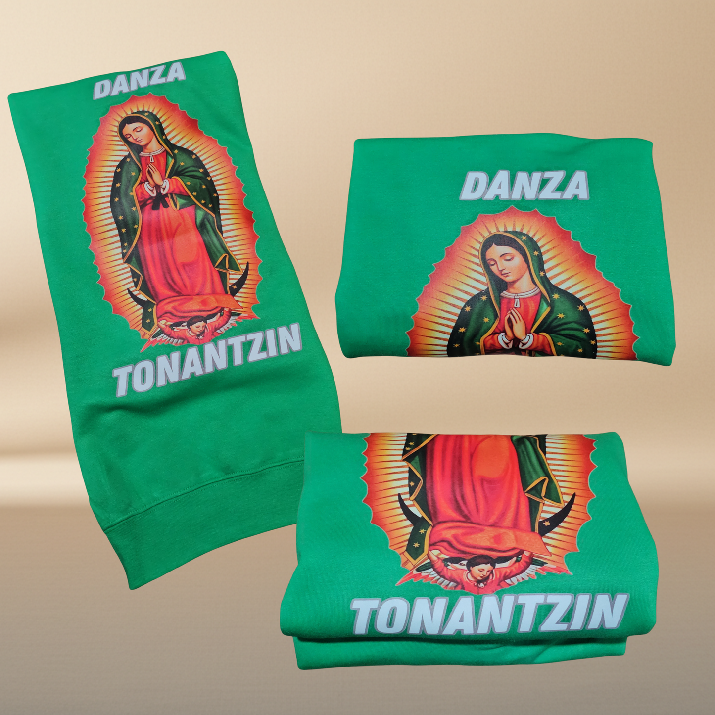 Danza Tonantzin Hoodie — Kelly Green