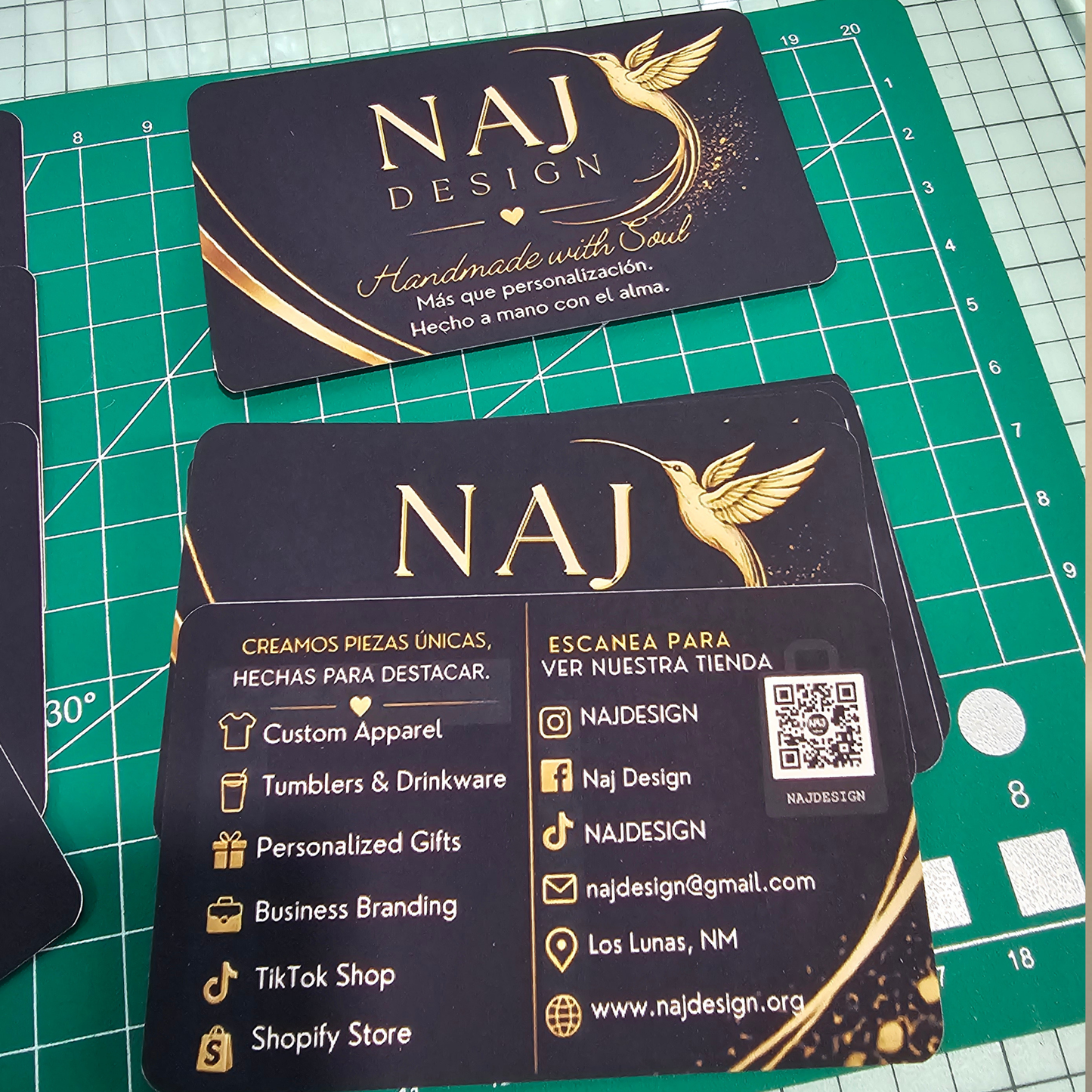 Diseño de Tarjetas de Presentación Personalizadas