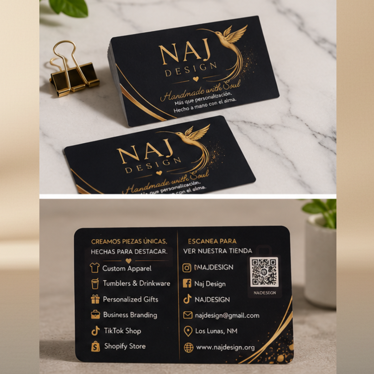 Diseño de Tarjetas de Presentación Personalizadas