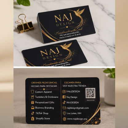Diseño de Tarjetas de Presentación Personalizadas