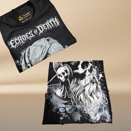 Echoes of Death – Skull Headphones Tee
