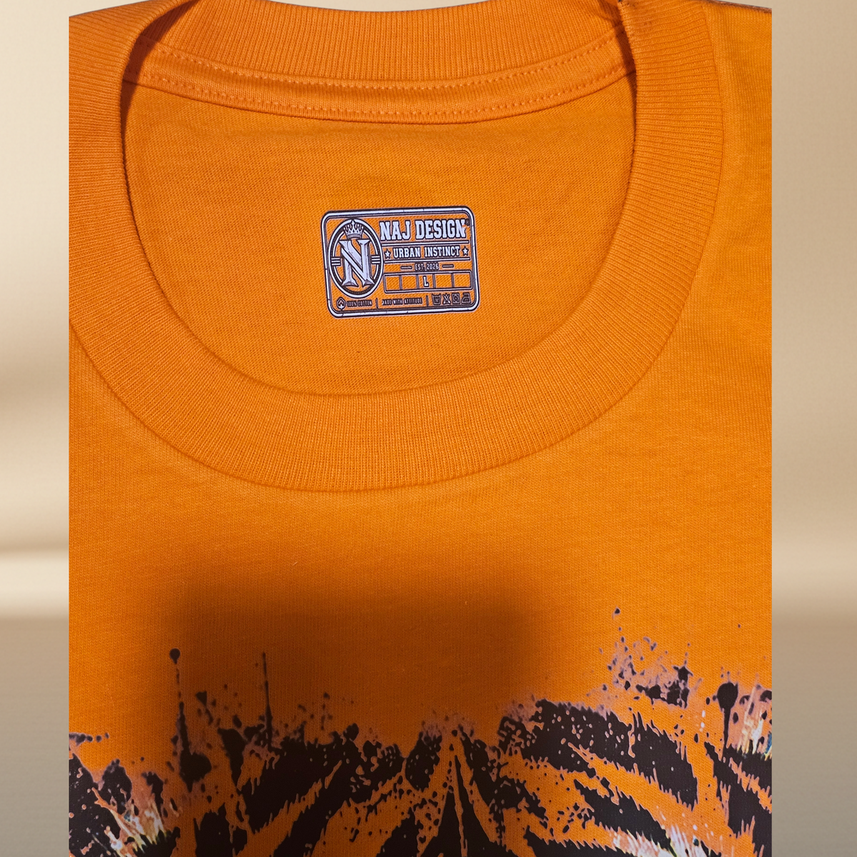No Fear Tiger No. 1 – NAJ Urban Instinct Graphic T-Shirt