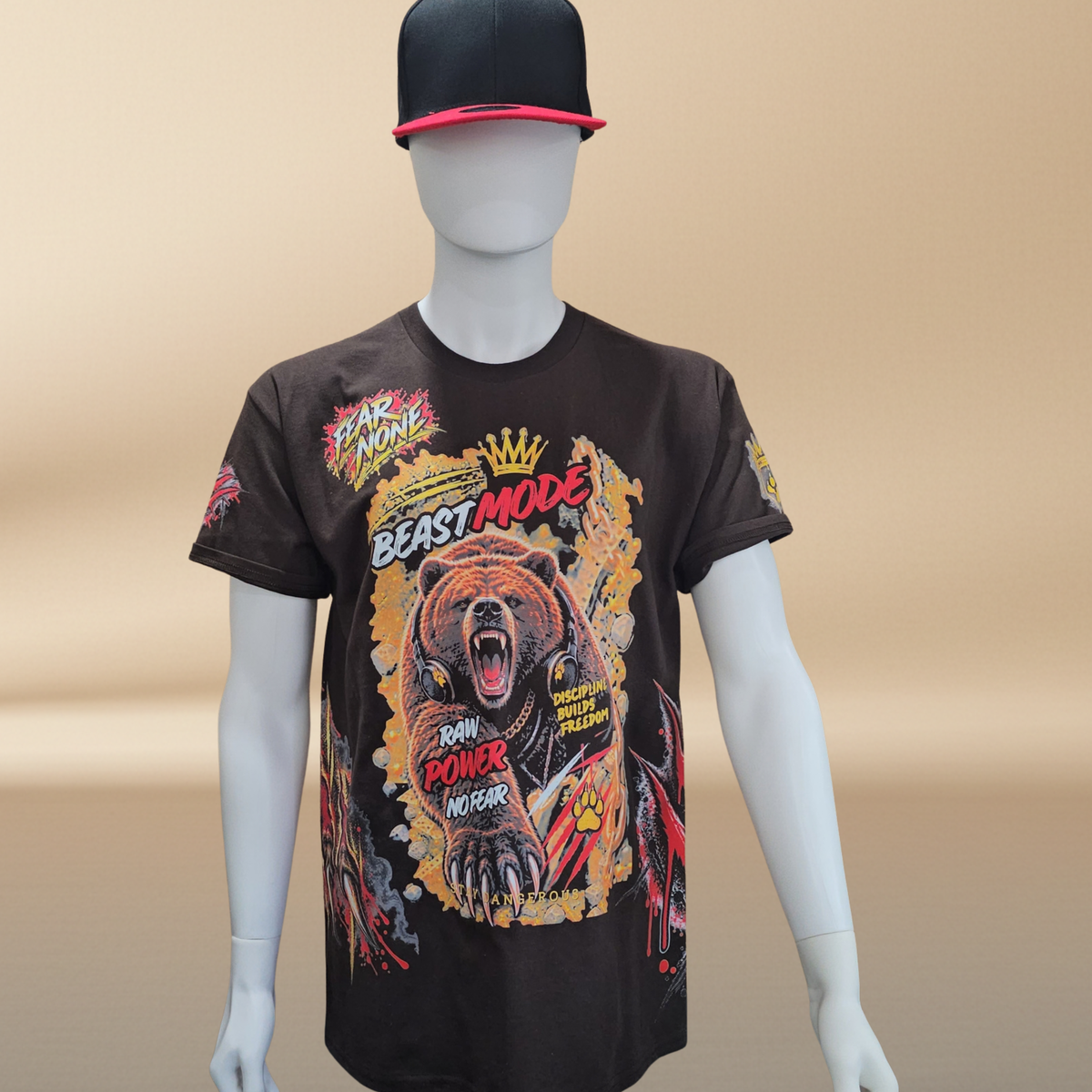 Beast Mode Multi-Print T-Shirt | FEAR NONE
