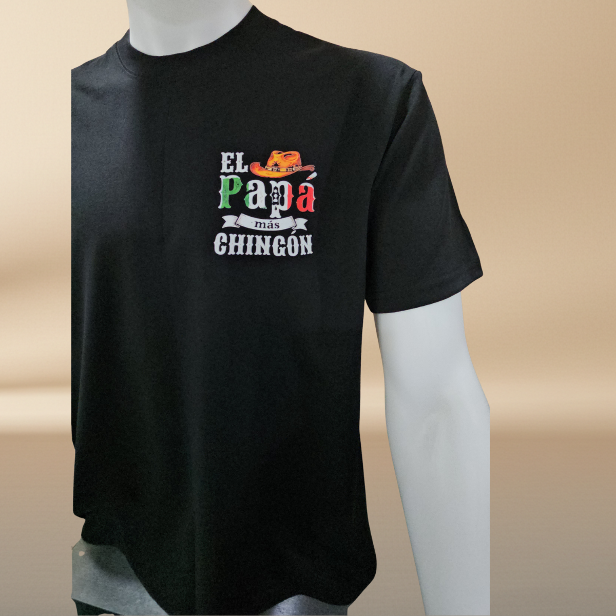 El Papa Mas Chingon Black T-Shirt | Father's Day Limited Edition