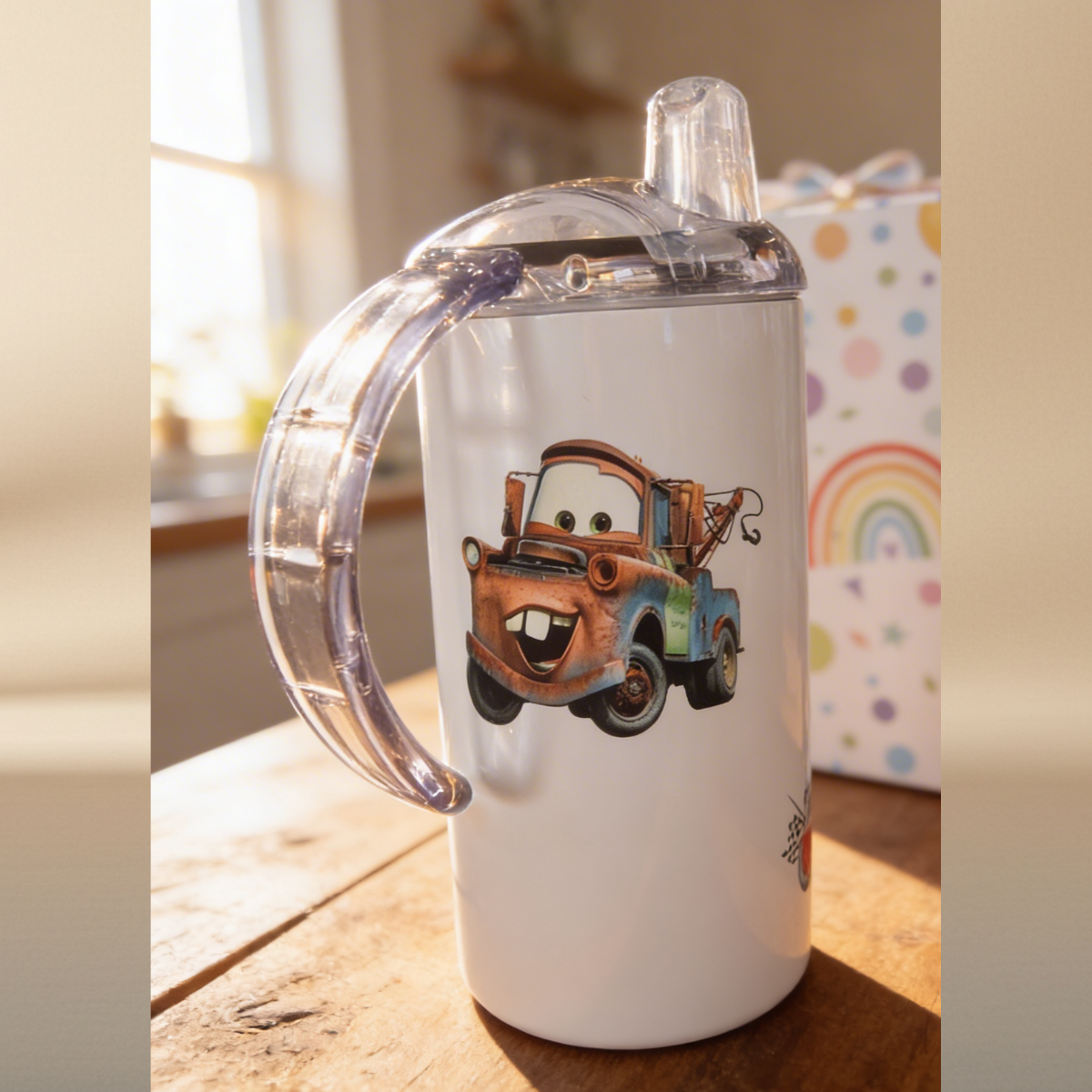 Kids 12oz Stainless Steel Training Tumbler – Gift Set