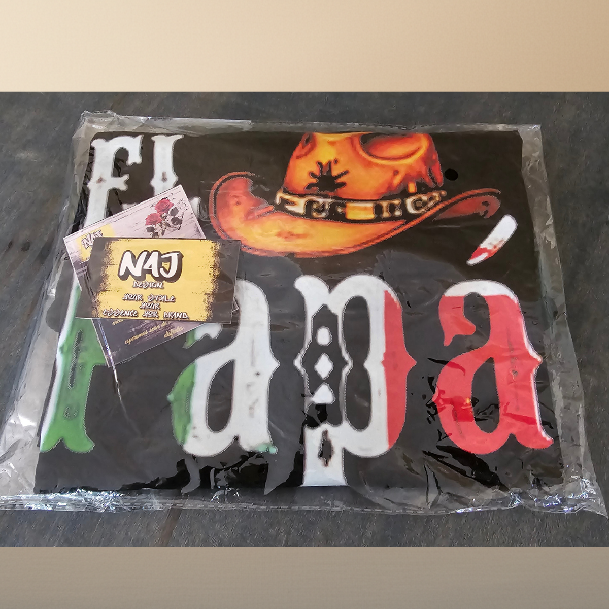El Papa Mas Chingon Black T-Shirt | Father's Day Limited Edition