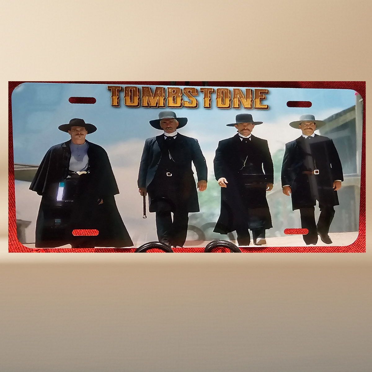 Tombstone Personalized Aluminum Sign 12x6"