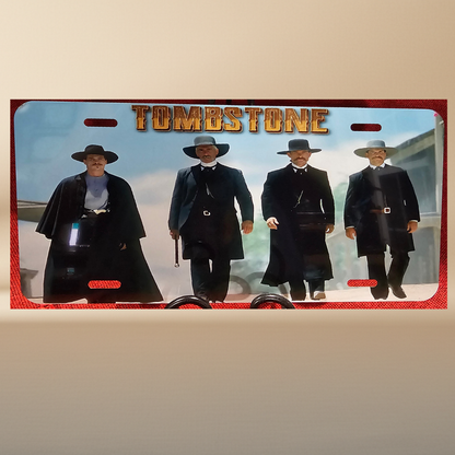 Tombstone Personalized Aluminum Sign 12x6"