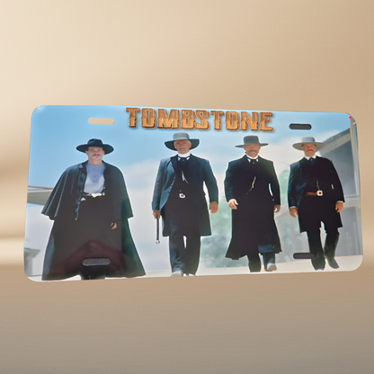 Tombstone Personalized Aluminum Sign 12x6"