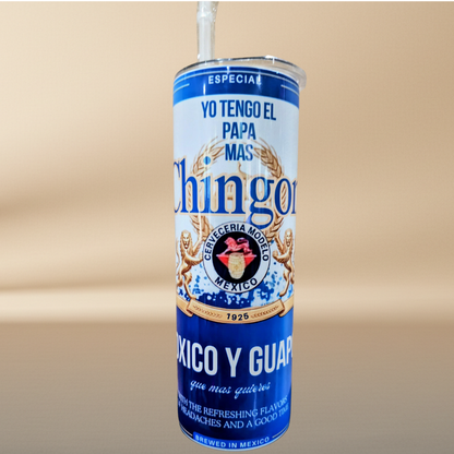 Yo Tengo El Papa Mas Chingon 20oz Tumbler | Father's Day Limited Edition