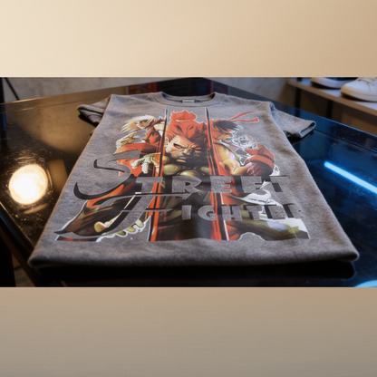 Street Fighter Graphic Tee – 3-Character Battle Edition