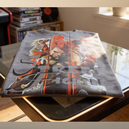 Street Fighter Graphic Tee – 3-Character Battle Edition