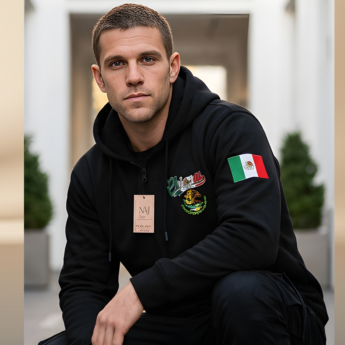 Chiapas Hoodie - Mexican Eagle Design