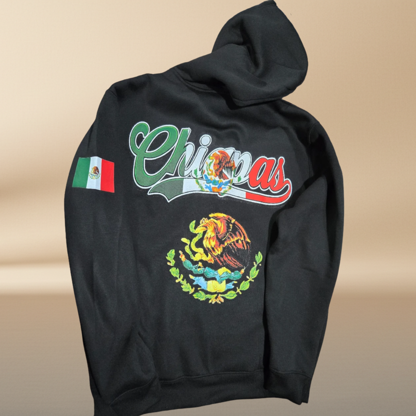 Chiapas Hoodie - Mexican Eagle Design