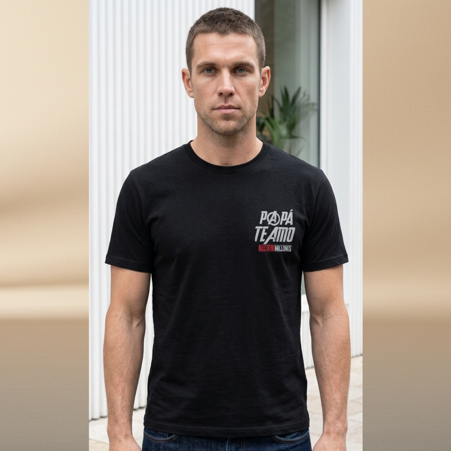 Father's Day T-Shirt – Papá Te Amo Tres Millones |  | Limited Edition