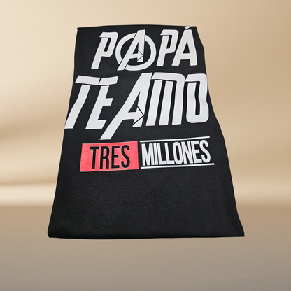 Father's Day T-Shirt – Papá Te Amo Tres Millones |  | Limited Edition
