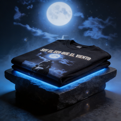 "I Am the Echo" Western Night Graphic Tee