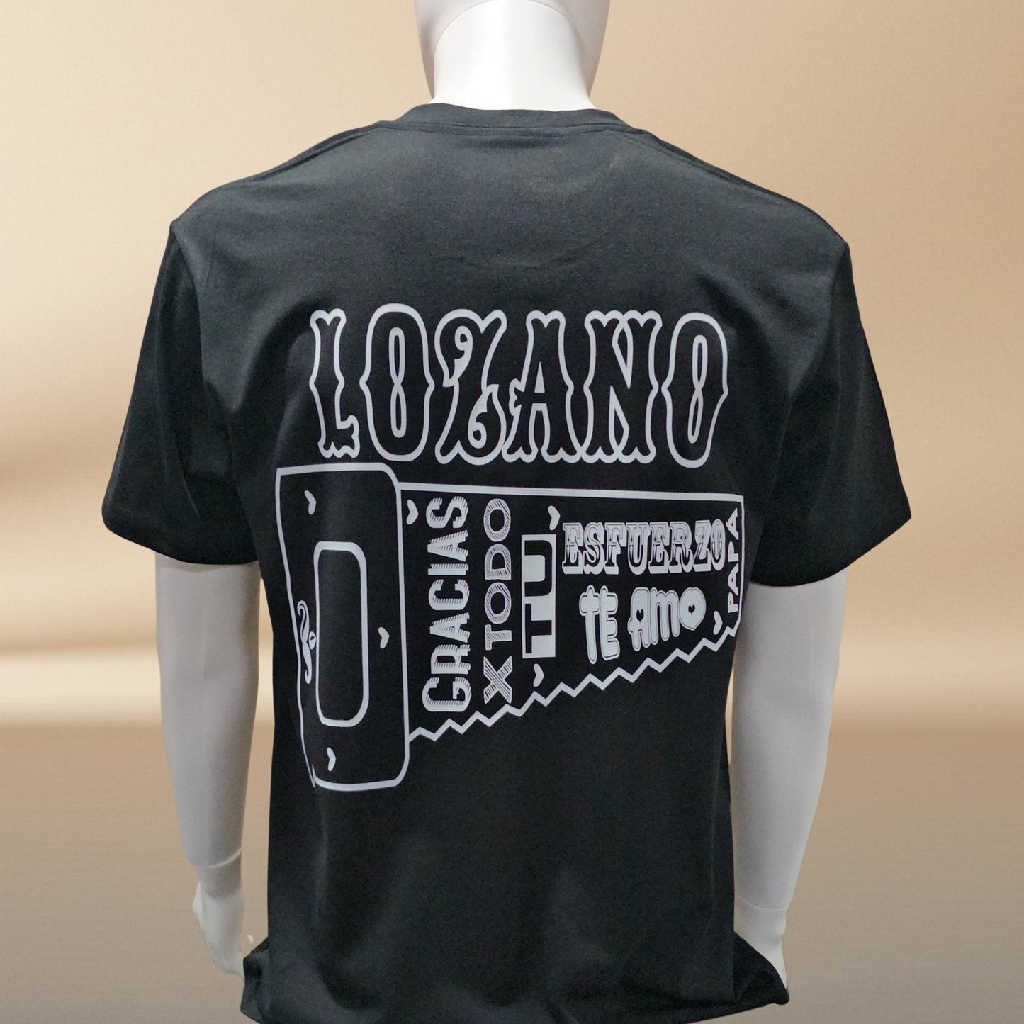 Father's Day Limited Edition Halftone T-Shirt – Personalized Name or Last Name