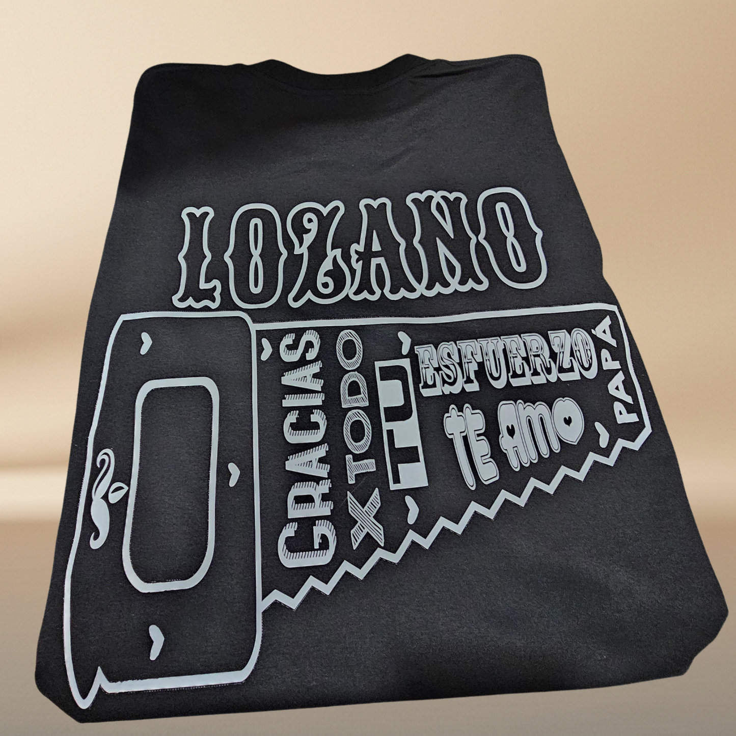 Father's Day Limited Edition Halftone T-Shirt – Personalized Name or Last Name