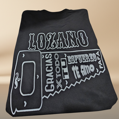 Father's Day Limited Edition Halftone T-Shirt – Personalized Name or Last Name